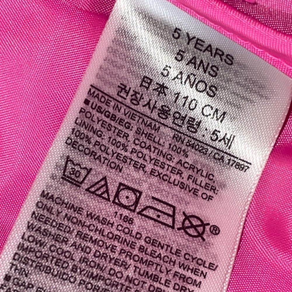 GAP babyGap | Disney Minnie Mouse ColdControl Puffer Jacket Trek 5. * - Picture 10 of 11